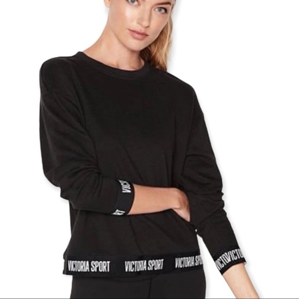 Victoria's Secret Black Crew Neck Sweater